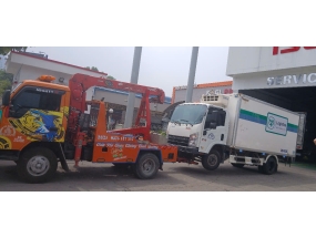 Cứu hộ ô tô Bình Dương - Cẩu xe 24/7